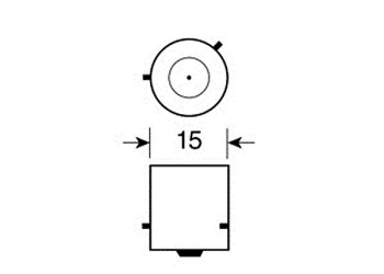 ΛΑΜΠΑ ΜΟΝΟΠΟΛΙΚΗ 36LED ΠΟΡΤΟΚΑΛΙ 12V PY21W