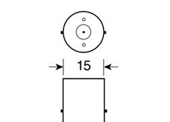 ΛΑΜΠΑ ΜΟΝΟΠΟΛΙΚΗ 36 LED ΛΕΥΚΟ ΦΩΣ 12V