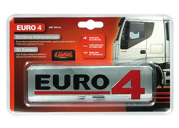 ΜΕΤΑΛΛΙΚΟ ΑΥΤΟΚΟΛΛΗΤΟ 3D EURO4