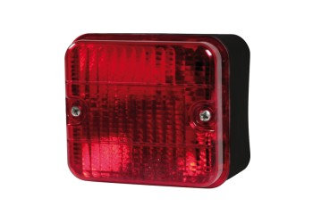 ΦΑΝΑΡΙ 12V - STOP ΚΑΙ ΟΜΙΧΛΗΣ - ΓΙΑ ΤΡΕΙΛΕΡ (ΚΟΚΚΙΝΟ - 70 Χ 80 Χ 50mm) - 1ΤΕΜ.