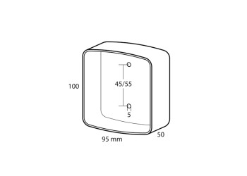 ΦΑΝΑΡΙ 12V - STOP/ΘΕΣΕΩΣ/ΦΛΑΣ - ΓΙΑ ΤΡΕΙΛΕΡ (95 Χ 100 Χ 50mm) - 1 ΤΕΜ.