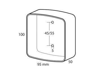 ΦΑΝΑΡΙ 12V - STOP/ΘΕΣΕΩΣ/ΦΛΑΣ - ΓΙΑ ΤΡΕΙΛΕΡ (95 Χ 100 Χ 50mm) - 1 ΤΕΜ.
