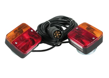 ΣΕΤ ΜΑΓΝΗΤΙΚΑ ΦΑΝΑΡΙΑ 12V PRONTO-FARI ΓΙΑ ΤΡΕΙΛΕΡ (ΦΛΑΣ/ΠΟΡΕΙΑΣ/ΣΤΟΠ/ΠΙΝΑΚΙΔΑΣ ΚΑΙ ΚΑΛΩΔΙΩΣΗ) - 2 ΤΕΜ.