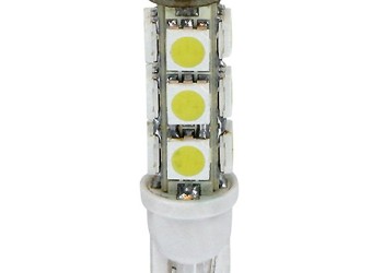 T10 W5W 12V W2,1x9,5d 80lm HYPER-LED39 ΛΕΥΚΟ 13SMDx3chips (ΔΙΠΛΗΣ ΠΟΛΙΚΟΤΗΤΑΣ) BLISTER 2ΤΕΜ.