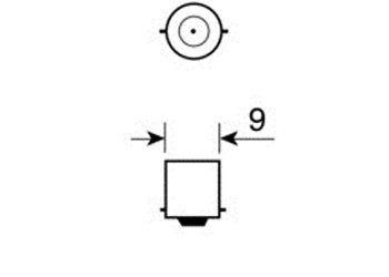 ΛΑΜΠΑΚΙ BA9s POWER4 ΛΕΥΚΟ ΦΩΣ HYPER-LED