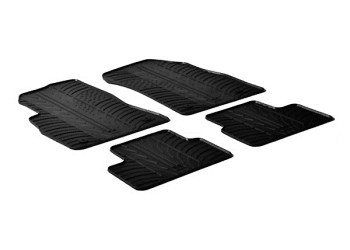 ΜΑΡΚΕ ΠΑΤΑΚΙΑ ΣΕ ΣΚΑΦΗ ΛΑΣΤΙΧΟ ΓΙΑ CHEVROLET CRUZE 03/2009-2015 SUMISURA ΣΕ ΜΑΥΡΟ ΧΡΩΜΑ ME ΚΟΥΜΠΩΜΑΤΑ LAMPA - 4 ΤΕΜ.