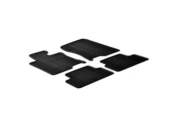 ΜΑΡΚΕ ΠΑΤΑΚΙΑ SUMISURA ΛΑΣΤΙΧΟ ΓΙΑ HONDA ACCORD 4D 06/2008-09/2014 / HONDA ACCORD TOURER 07/2008-12/2013  ΣΕ ΜΑΥΡΟ ΧΡΩΜΑ ΧΩΡΙΣ ΚΟΥΜΠΩΜΑΤΑ LAMPA - 4 ΤΕΜ.