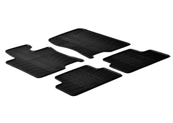 ΜΑΡΚΕ ΠΑΤΑΚΙΑ SUMISURA ΛΑΣΤΙΧΟ ΓΙΑ HONDA ACCORD 4D 06/2008-09/2014 / HONDA ACCORD TOURER 07/2008-12/2013  ΣΕ ΜΑΥΡΟ ΧΡΩΜΑ ΧΩΡΙΣ ΚΟΥΜΠΩΜΑΤΑ LAMPA - 4 ΤΕΜ.