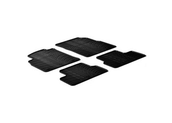 ΜΑΡΚΕ ΠΑΤΑΚΙΑ ΣΕ ΣΚΑΦΗ ΛΑΣΤΙΧΟ ΓΙΑ OPEL ASTRA J 01/2010-2016 SUMISURA ΣΕ ΜΑΥΡΟ ΧΡΩΜΑ ME ΚΟΥΜΠΩΜΑΤΑ LAMPA - 4 ΤΕΜ.