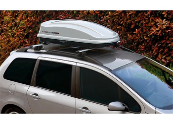 ΜΠΑΓΚΑΖΙΕΡΑ ΟΡΟΦΗΣ NORDRIVE BOX 330 LT ΑΣΗΜΙ ΧΡΩΜΑ ΜΕ ΓΥΑΛΙΣΤΕΡΗ ΥΦΗ - 1 ΤΕΜ.