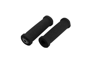 ΧΕΙΡΟΛΑΒΕΣ ΠΟΔΗΛΑΤΟΥ 125+125mm 22mm ΜΑΥΡΑ SOFT MAN-1 2ΤΕΜ