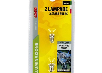 ΣΕΤ ΛΑΜΠΑΚΙΑ ΠΟΔΗΛΑΤΟΥ (6V-2,4W)