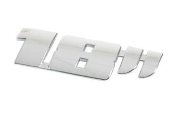 ΑΥΤΟΚΟΛΛΗΤΟ ΤΡΙΣΔΙΑΣΤΑΤΟ ΣΗΜΑ ΧΡΩΜΙΟΥ 18 ΙΝΤΣΕΣ ΤΡΟΧΩΝ ΑΔΙΑΒΡΟΧΟ LAMPA