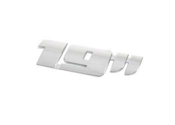 ΑΥΤΟΚΟΛΛΗΤΟ ΤΡΙΣΔΙΑΣΤΑΤΟ ΣΗΜΑ ΧΡΩΜΙΟΥ 19 ΙΝΤΣΕΣ ΤΡΟΧΩΝ ΑΔΙΑΒΡΟΧΟ LAMPA