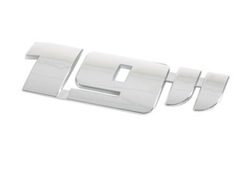 ΑΥΤΟΚΟΛΛΗΤΟ ΤΡΙΣΔΙΑΣΤΑΤΟ ΣΗΜΑ ΧΡΩΜΙΟΥ 19 ΙΝΤΣΕΣ ΤΡΟΧΩΝ ΑΔΙΑΒΡΟΧΟ LAMPA