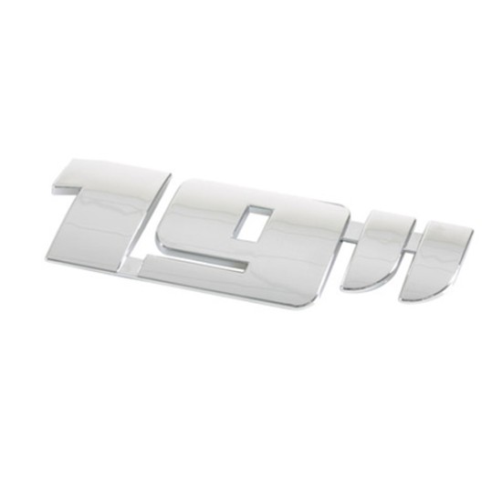 ΑΥΤΟΚΟΛΛΗΤΟ ΤΡΙΣΔΙΑΣΤΑΤΟ ΣΗΜΑ ΧΡΩΜΙΟΥ 19 ΙΝΤΣΕΣ ΤΡΟΧΩΝ ΑΔΙΑΒΡΟΧΟ LAMPA