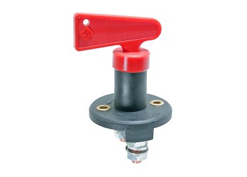 ΚΕΝΤΡΙΚΟΣ ΔΙΑΚΟΠΤΗΣ ΜΠΑΤΑΡΙΑΣ (KILLER SWITCH) 100Α 6/12/24V ΓΕΝΙΚΟΥ ΡΕΥΜΑΤΟΣ ΜΠΑΤΑΡΙΑΣ