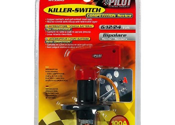 ΚΕΝΤΡΙΚΟΣ ΔΙΑΚΟΠΤΗΣ ΜΠΑΤΑΡΙΑΣ (KILLER SWITCH) 100Α 6/12/24V ΓΕΝΙΚΟΥ ΡΕΥΜΑΤΟΣ ΜΠΑΤΑΡΙΑΣ