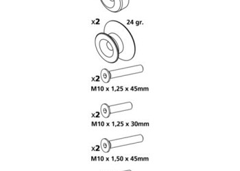 ΒΙΔΕΣ ΣΤΗΡΙΞΗΣ ΠΕΤΑΛΟΥ 10mm ΜΑΥΡΕΣ
