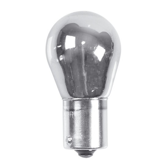 P21W 12V 21W BA15s ΜΟΝΟΠΟΛΙΚΟ CHROME SERIES ΚΑΘΡΕΠΤΗΣ ΚΟΚΚΙΝΟ ΦΩΣ BLISTER 2ΤΕΜ.