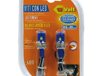 ΒΙΔΕΣ ΜΕ LED/12V 6000 MCD