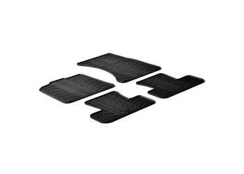 ΜΑΡΚΕ ΠΑΤΑΚΙΑ ΣΕ ΣΚΑΦΗ ΛΑΣΤΙΧΟ ΓΙΑ AUDI Q5 11/2008-02/2017 SUMISURA ΣΕ ΜΑΥΡΟ ΧΡΩΜΑ ME ΚΟΥΜΠΩΜΑΤΑ LAMPA - 4 ΤΕΜ.