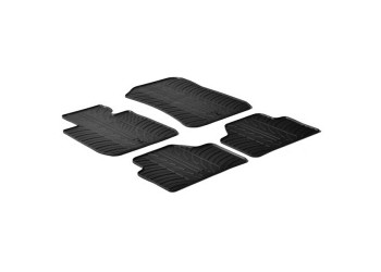 ΜΑΡΚΕ ΠΑΤΑΚΙΑ ΣΕ ΣΚΑΦΗ ΛΑΣΤΙΧΟ ΓΙΑ BMW X1 E87 10/2009-10/2015 SUMISURA ΣΕ ΜΑΥΡΟ ΧΡΩΜΑ ME ΚΟΥΜΠΩΜΑΤΑ LAMPA - 4 ΤΕΜ.