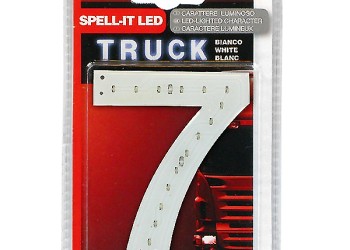 ΑΡΙΘΜΟΣ 7 ΛΕΥΚΟ 24V LED