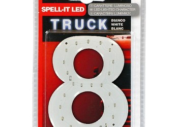 ΑΡΙΘΜΟΣ 8 ΛΕΥΚΟ 24V LED