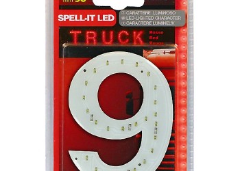 ΑΡΙΘΜΟΣ 9 ΚΟΚΚΙΝΟ 24V LED