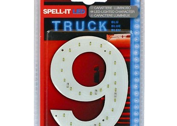 ΑΡΙΘΜΟΣ 9 ΜΠΛΕ 24V LED