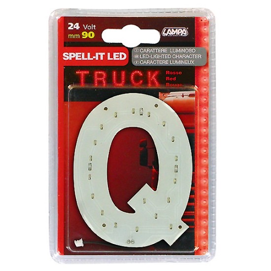 ΓΡΑΜΜΑ Q ΚΟΚΚΙΝΟ 24V LED