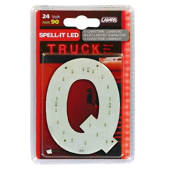 ΓΡΑΜΜΑ Q ΚΟΚΚΙΝΟ 24V LED