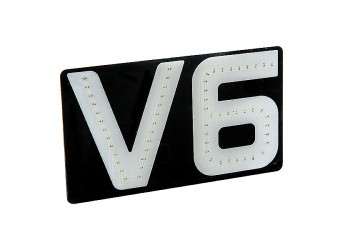 ΑΥΤΟΚΟΛΛΗΤΟ ΣΗΜΑ V6/24V, ΦΩΤΙΖΟΜΕΝΟ