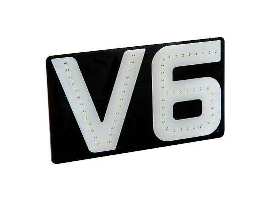 ΑΥΤΟΚΟΛΛΗΤΟ ΣΗΜΑ V6/24V, ΦΩΤΙΖΟΜΕΝΟ