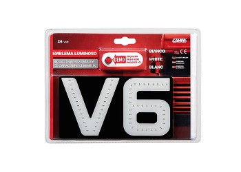 ΑΥΤΟΚΟΛΛΗΤΟ ΣΗΜΑ V6/24V, ΦΩΤΙΖΟΜΕΝΟ