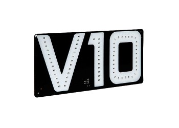 ΑΥΤΟΚΟΛΛΗΤΟ ΣΗΜΑ V10/24V, ΦΩΤΙΖΟΜΕΝΟ