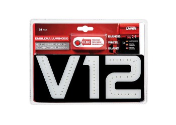 ΑΥΤΟΚΟΛΛΗΤΟ ΣΗΜΑ V12/24V, ΦΩΤΙΖΟΜΕΝΟ