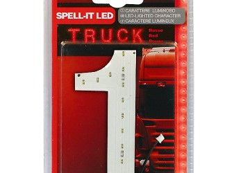 ΑΡΙΘΜΟΣ 1 ΚΟΚΚΙΝΟ 24V LED