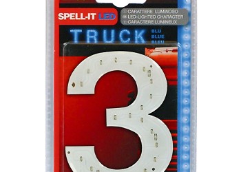 ΑΡΙΘΜΟΣ 3 ΜΠΛΕ 24V LED