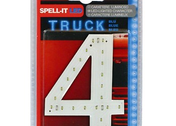 ΑΡΙΘΜΟΣ 4 ΜΠΛΕ 24V LED