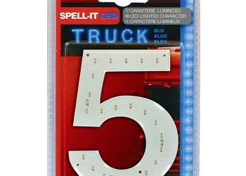 ΑΡΙΘΜΟΣ 5 ΜΠΛΕ 24V LED