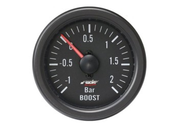 ΜΠΑΡΟΜΕΤΡΟ+VACUUM 52mm ΜΑΥΡΟ