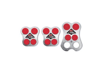 K1 ΚΙΤ ΠΕΤΑΛ 3 ΤΕΜΑΧΙΩΝ ΚΟΚΚΙΝΟ/ΧΡΩΜΙΟ