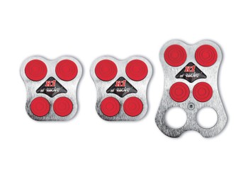 K1 ΚΙΤ ΠΕΤΑΛ 3 ΤΕΜΑΧΙΩΝ ΚΟΚΚΙΝΟ/ΧΡΩΜΙΟ