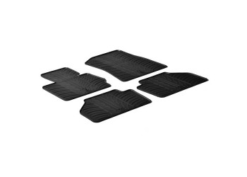 ΜΑΡΚΕ ΠΑΤΑΚΙΑ ΣΕ ΣΚΑΦΗ ΛΑΣΤΙΧΟ ΓΙΑ BMW X3 F25 11/2010-07/2017 SUMISURA ΣΕ ΜΑΥΡΟ ΧΡΩΜΑ ME ΚΟΥΜΠΩΜΑΤΑ LAMPA - 4 ΤΕΜ.