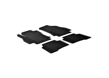 ΜΑΡΚΕ ΠΑΤΑΚΙΑ ΣΕ ΣΚΑΦΗ ΛΑΣΤΙΧΟ ΓΙΑ CITROEN NEMO VAN 5D 12/2008-03/2014 / FIAT FIORINO 11/2007+ / FIAT QUBO 5D 09/2008-05/2020 / PEUGEOT BIPPER 05/2008-03/2014 / PEUGEOT BIPPER TEPPE 03/2009-12/2017 SUMISURA ΣΕ ΜΑΥΡΟ ΧΡΩΜΑ ΧΩΡΙΣ ΚΟΥΜΠΩΜΑΤΑ LAMPA - 4 ΤΕΜ.