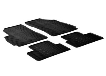 ΜΑΡΚΕ ΠΑΤΑΚΙΑ ΣΕ ΣΚΑΦΗ ΛΑΣΤΙΧΟ ΓΙΑ CHEVROLET ORLANDO 01/2011-09/2015 SUMISURA ΣΕ ΜΑΥΡΟ ΧΡΩΜΑ ME ΚΟΥΜΠΩΜΑΤΑ LAMPA - 4 ΤΕΜ.