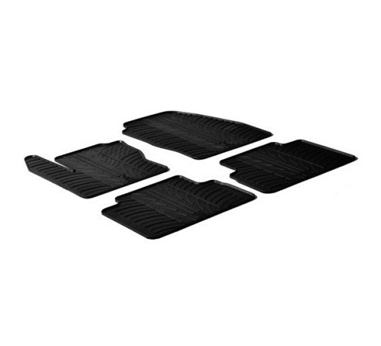 ΜΑΡΚΕ ΠΑΤΑΚΙΑ ΣΕ ΣΚΑΦΗ ΛΑΣΤΙΧΟ ΓΙΑ FORD C-MAX 11/2010-03/2015 / FORD C-MAX 7 11/2010-03/2015 SUMISURA ΣΕ ΜΑΥΡΟ ΧΡΩΜΑ ME ΚΟΥΜΠΩΜΑΤΑ LAMPA - 4 ΤΕΜ.