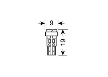 T5 12V ΛΕΥΚΟ 3SMDx1CHIPS HYPER-LED2